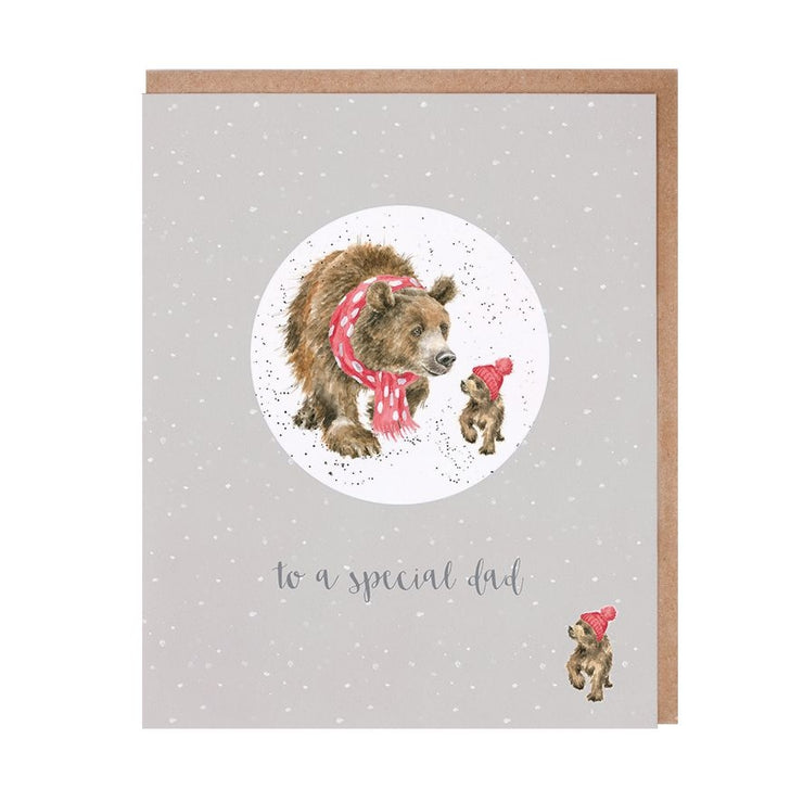 Special Dad Christmas Decoration Card