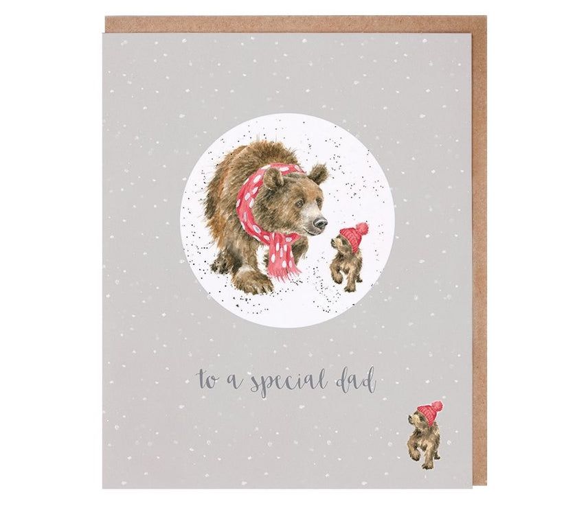 Special Dad Christmas Decoration Card