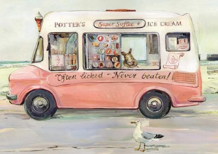 Ice Cream Van Birthday Card