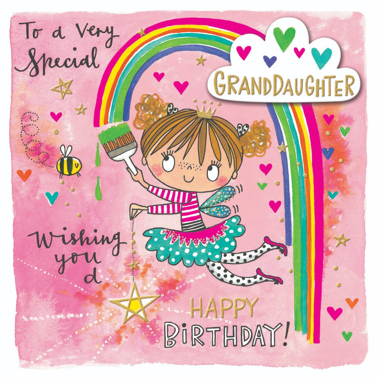 Granddaughter Birthday Card