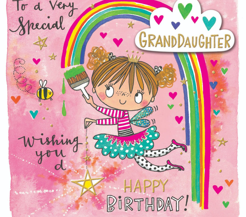 Granddaughter Birthday Card