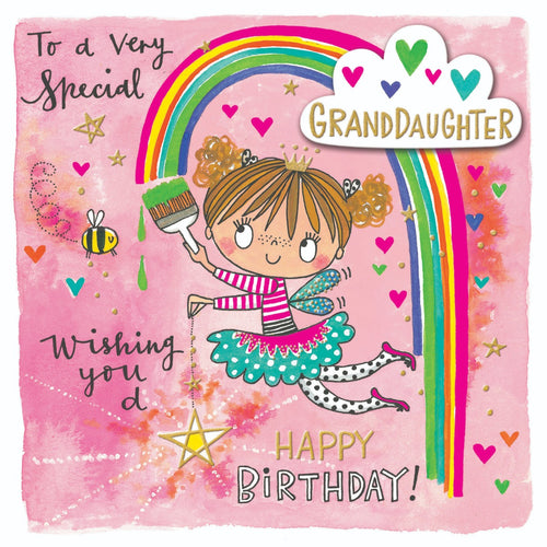Granddaughter Birthday Card