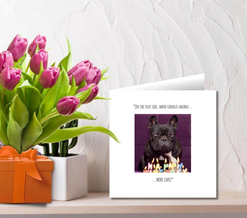 Plus Side Birthday Card
