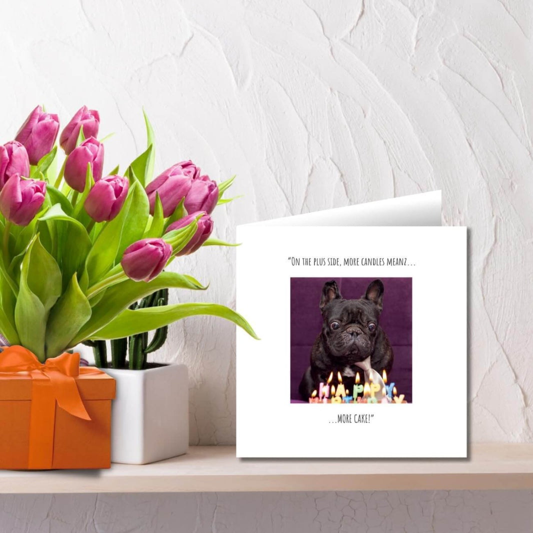Plus Side Birthday Card