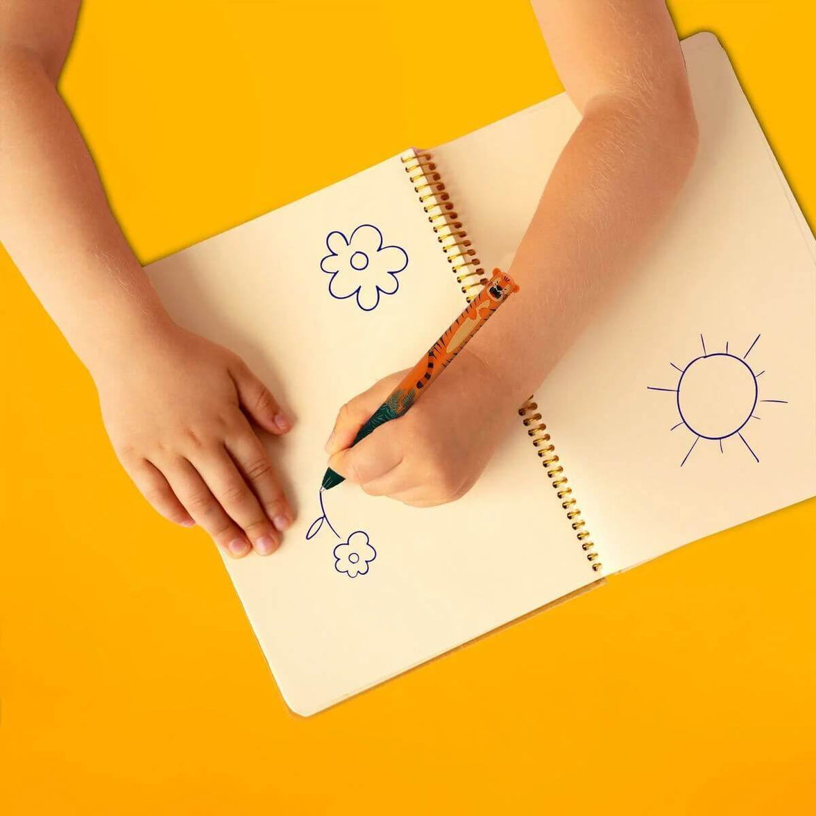 2 Colour Ballpoint Pen Tiger - House of Cards