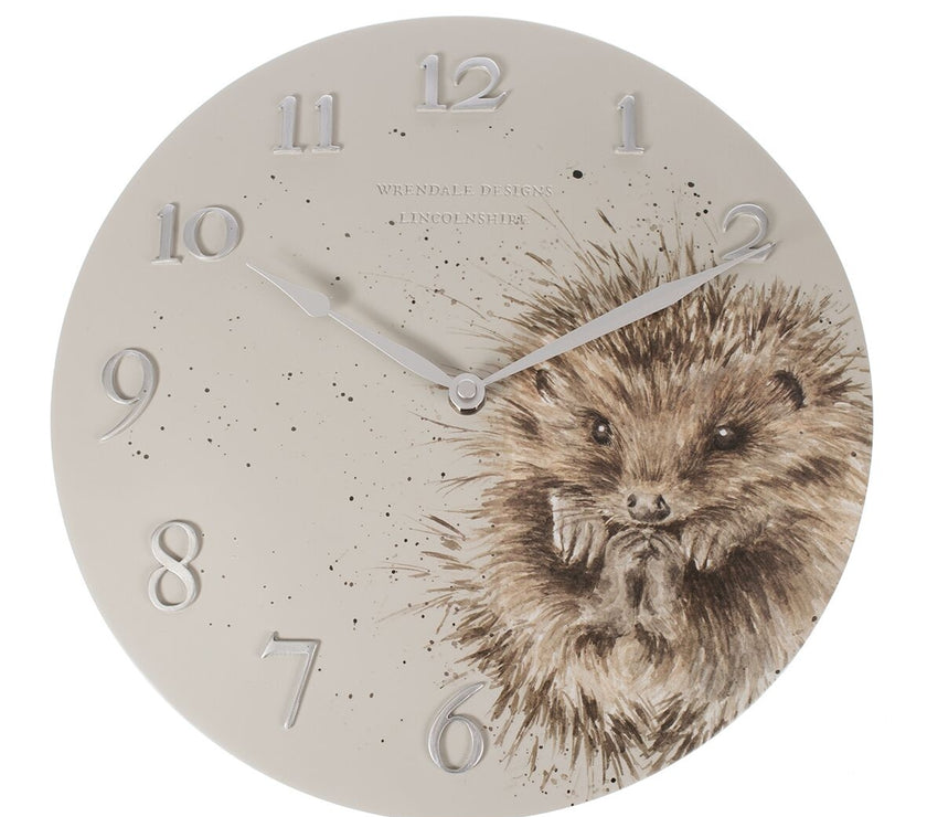 Hedgehog Wall Clock