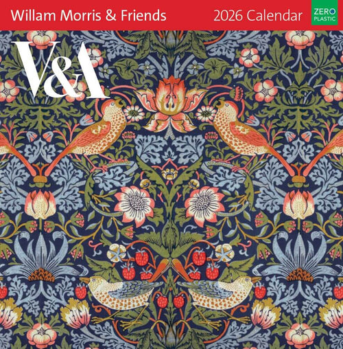 William Morris 2026 Wall Calendar