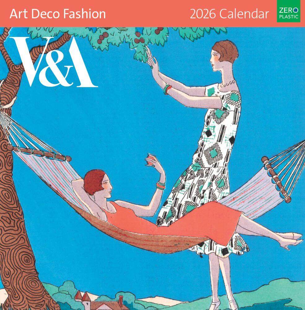 Art Deco 2026 Wall Calendar - House of Cards