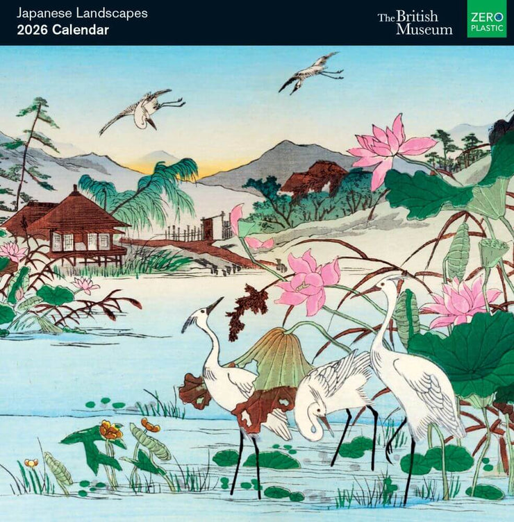 Japanese Landscapes 2026 Wall Calendar