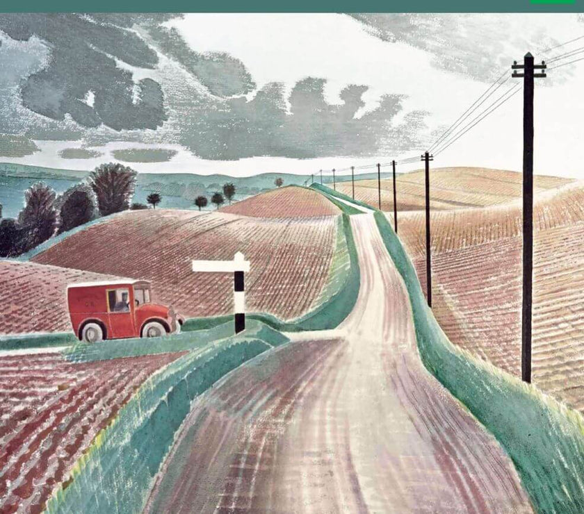 Eric Ravilious 2026 Wall Calendar