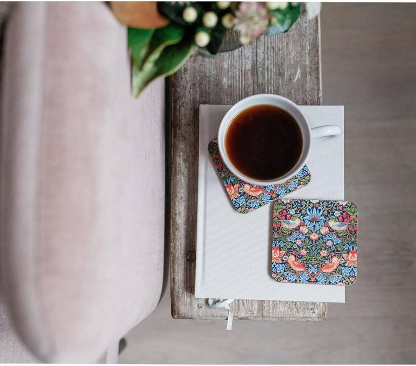 Strawberry Thief Coasters