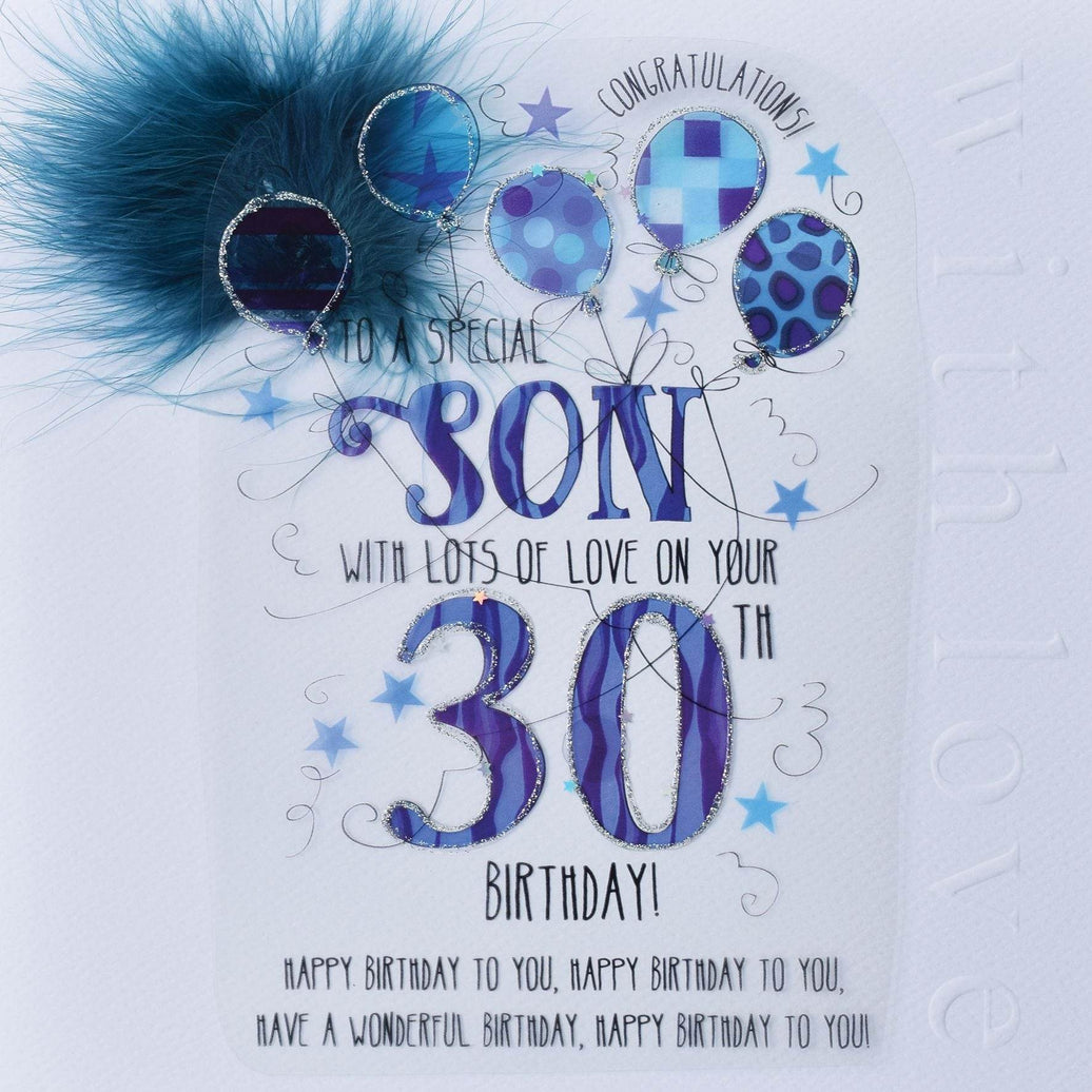 Son 30th Handmade Birthday Card - House of Cards