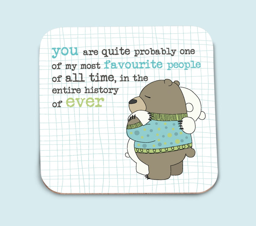 Bear Hugs Coaster