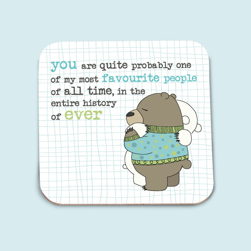 Bear Hugs Coaster