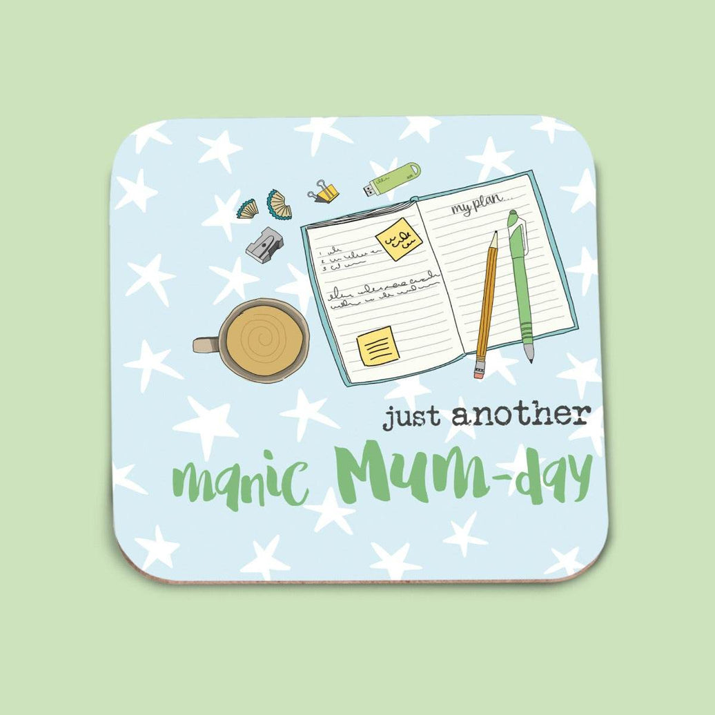 Manic Mum-Day Coaster - House of Cards
