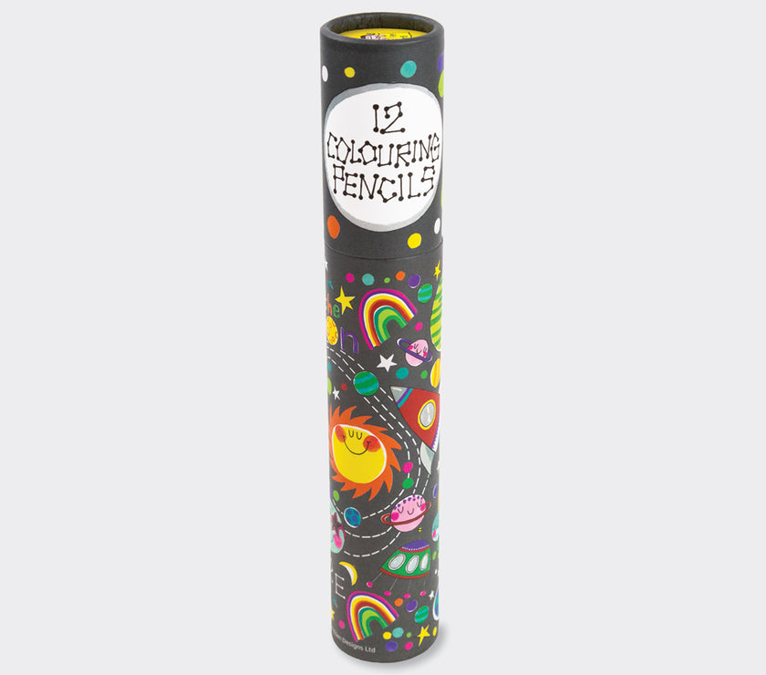 To the Moon Colouring Pencils Tube of 12