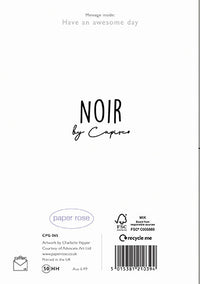 Noir Gaming Birthday Card