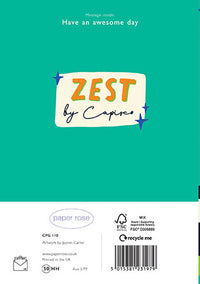 Zest Gamer Birthday Card