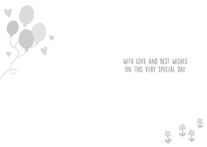 Christening Day Card
