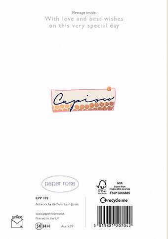 Baptism Dove Card - House of Cards