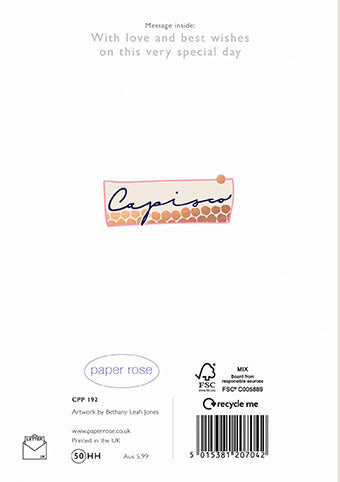 Christening Day Card