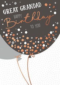 Great Grandad Birthday Card