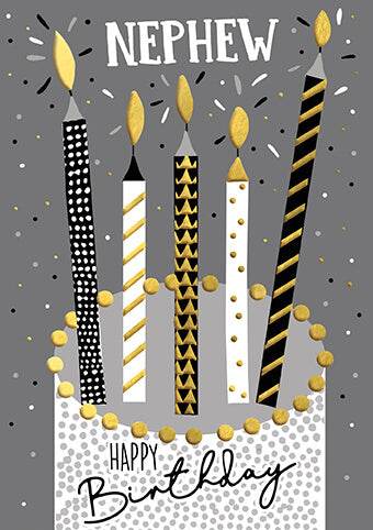 Nephew Birthday Card - House of Cards