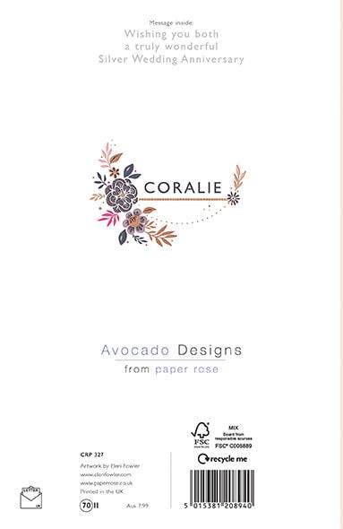 Anniversary Silver Card - House of Cards