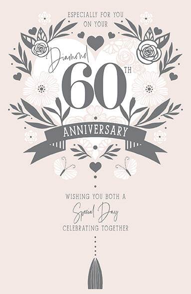 Anniversary Diamond Card - House of Cards