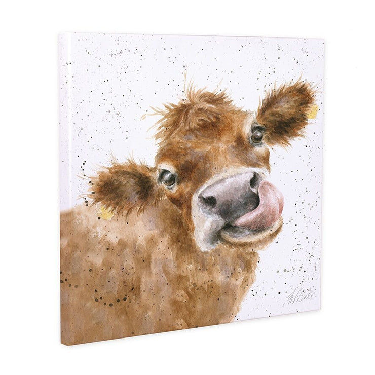 Moo Small Canvas