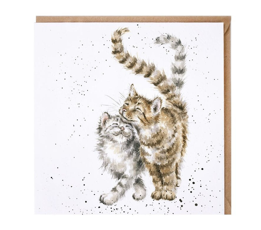 Feline Good Cats Greeting Card