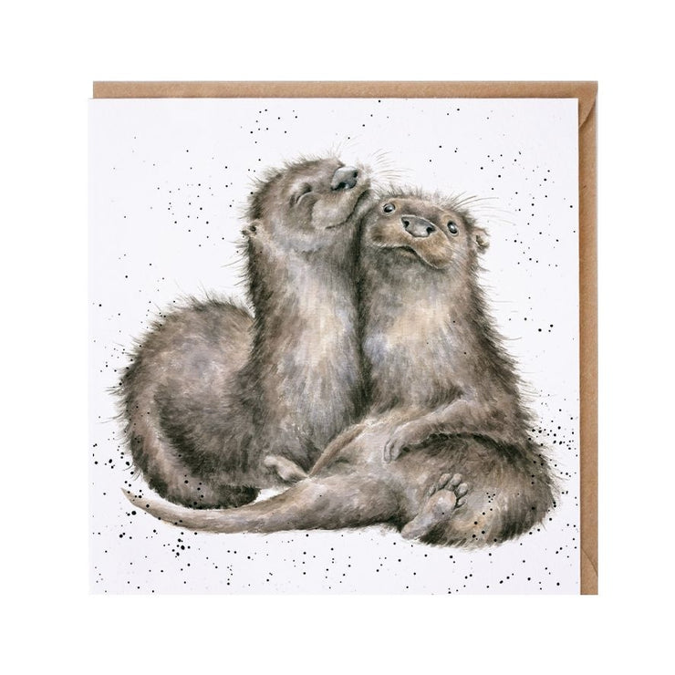 Otter Greeting Card