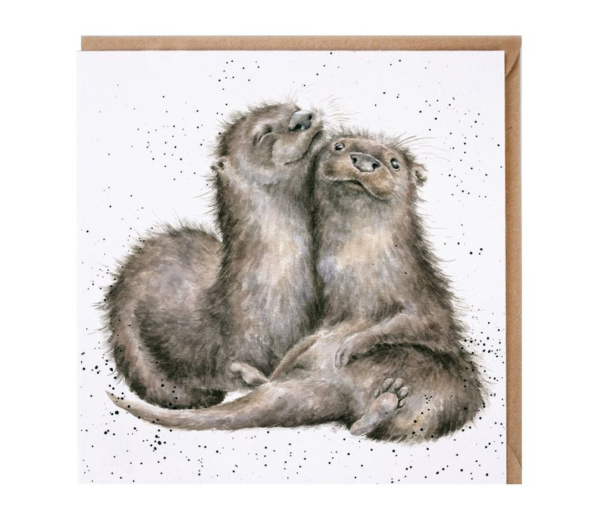 Otter Greeting Card