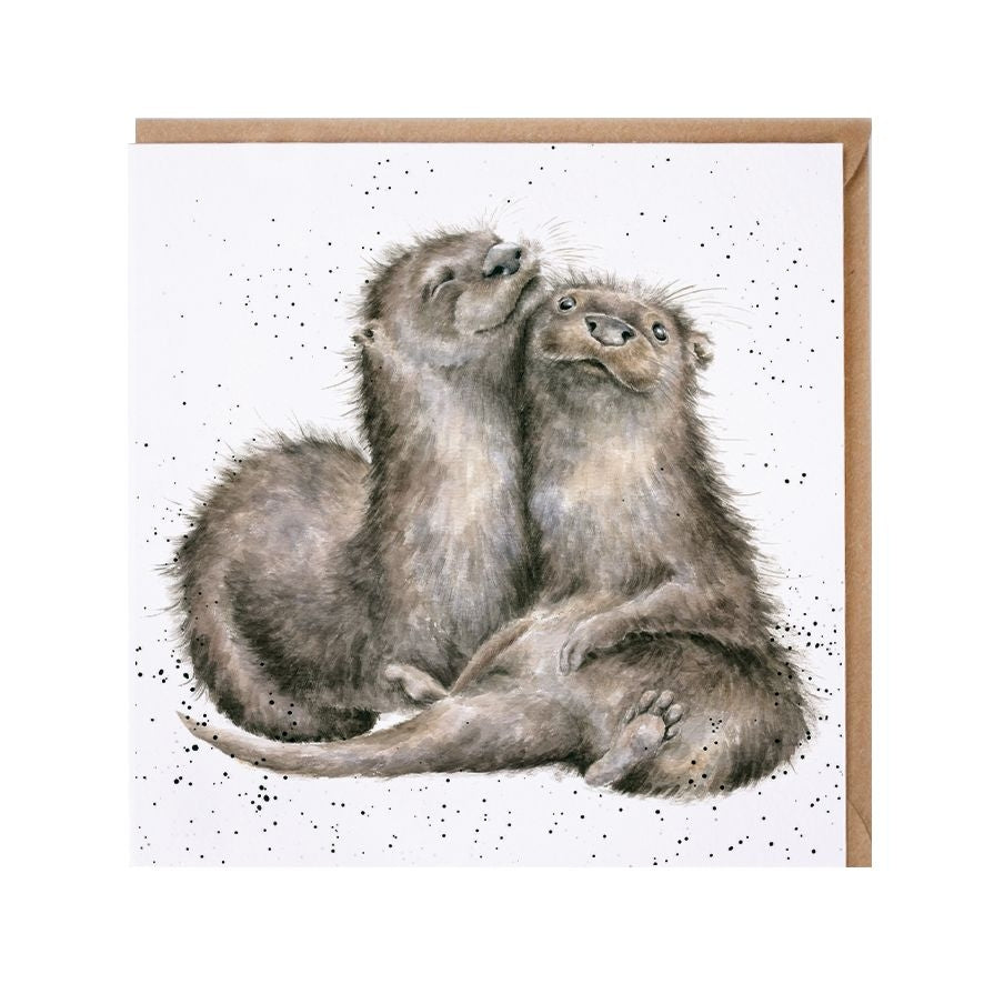 Otter Greeting Card