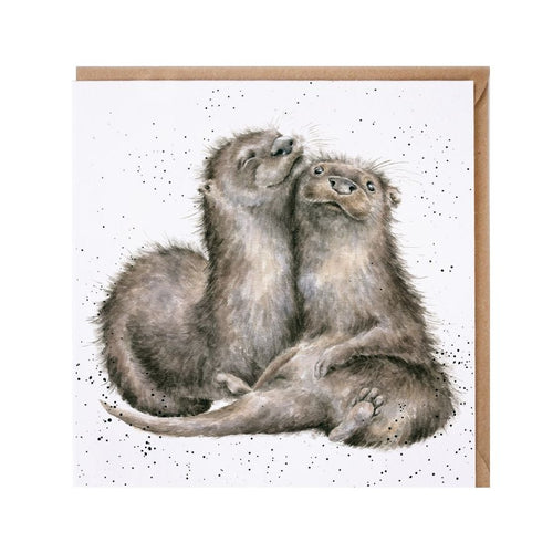 Otter Greeting Card