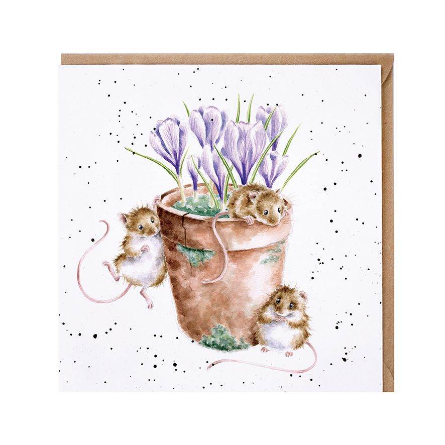 Garden Friends Greetings Card - House of Cards