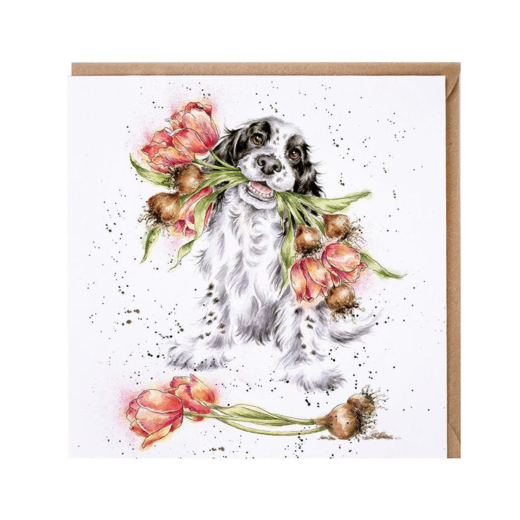 Blooming With Love Greetings Card