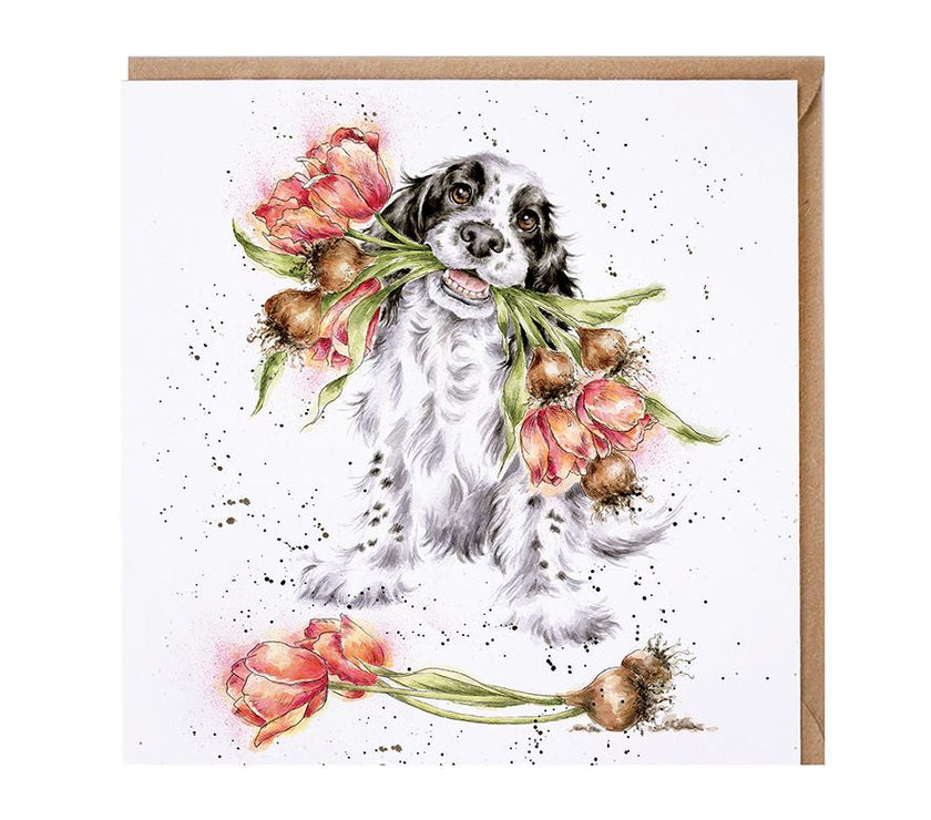 Blooming With Love Greetings Card