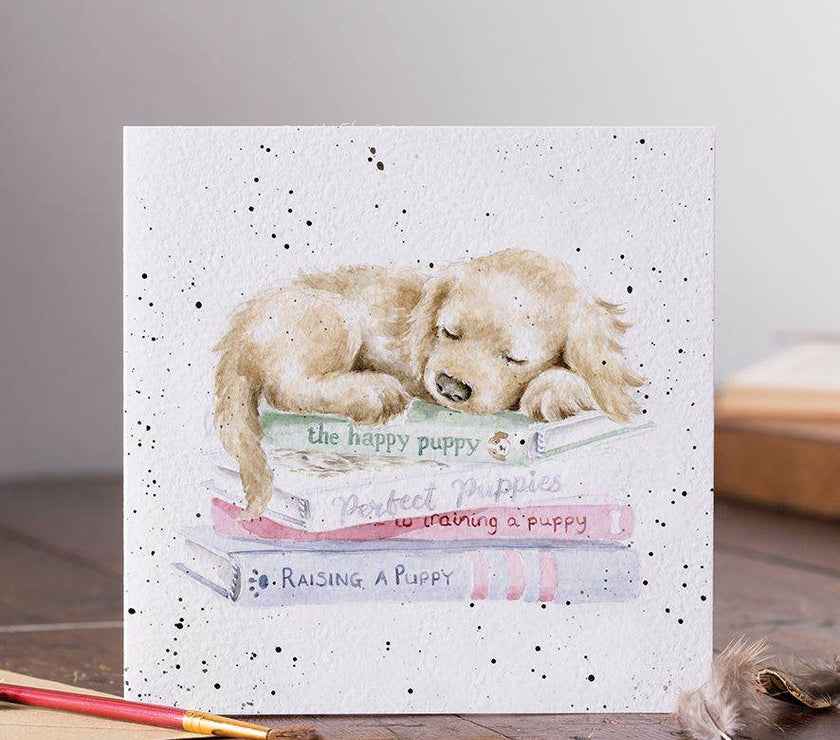 A Pups Life Greetings Card - House of Cards