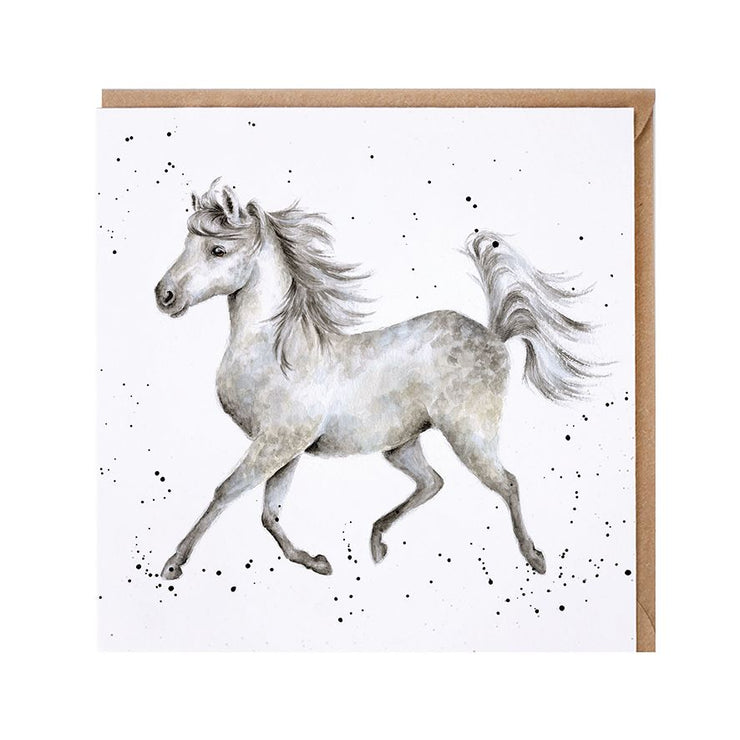 Hot To Trot Greetings Card