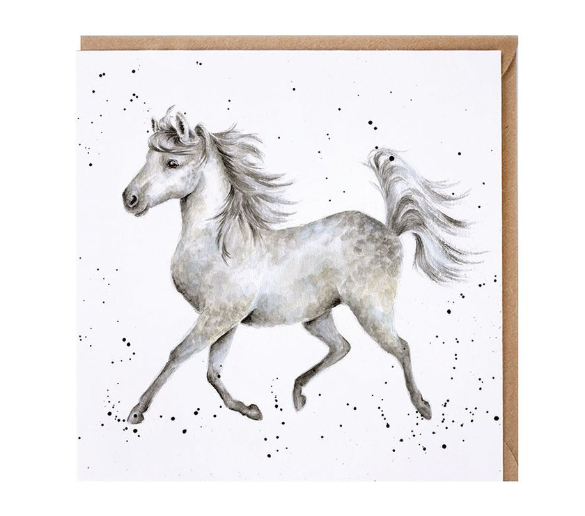 Hot To Trot Greetings Card