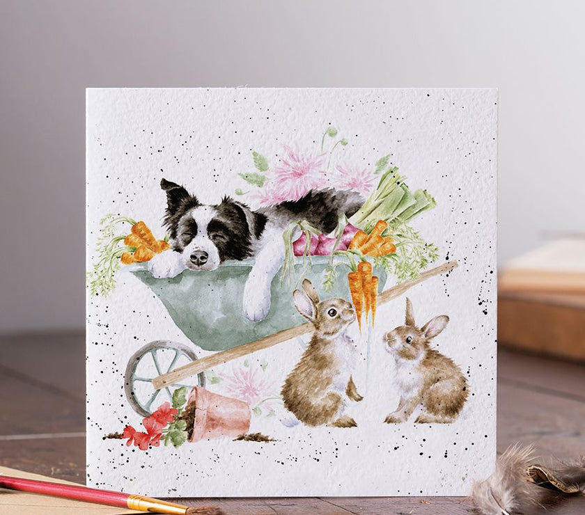 Sleeping on the Job Birthday Card