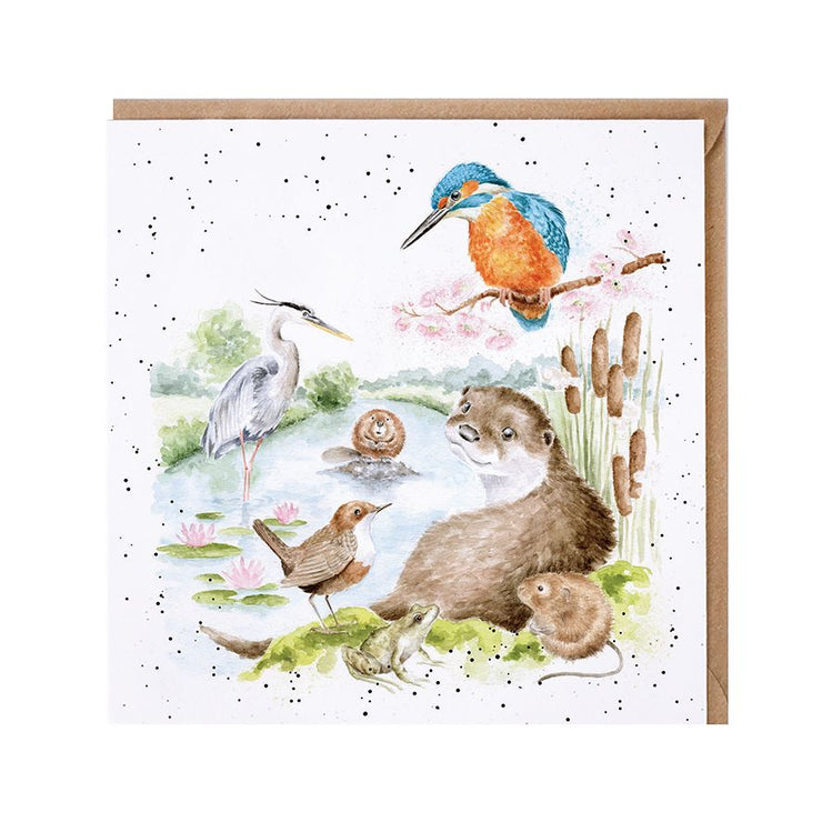 Riverbank Birthday Card