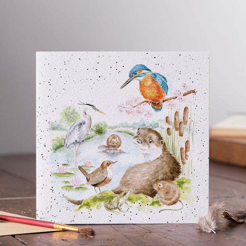 Riverbank Birthday Card