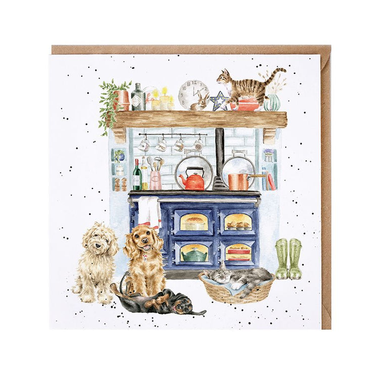 Country Kitchen Birthday Card