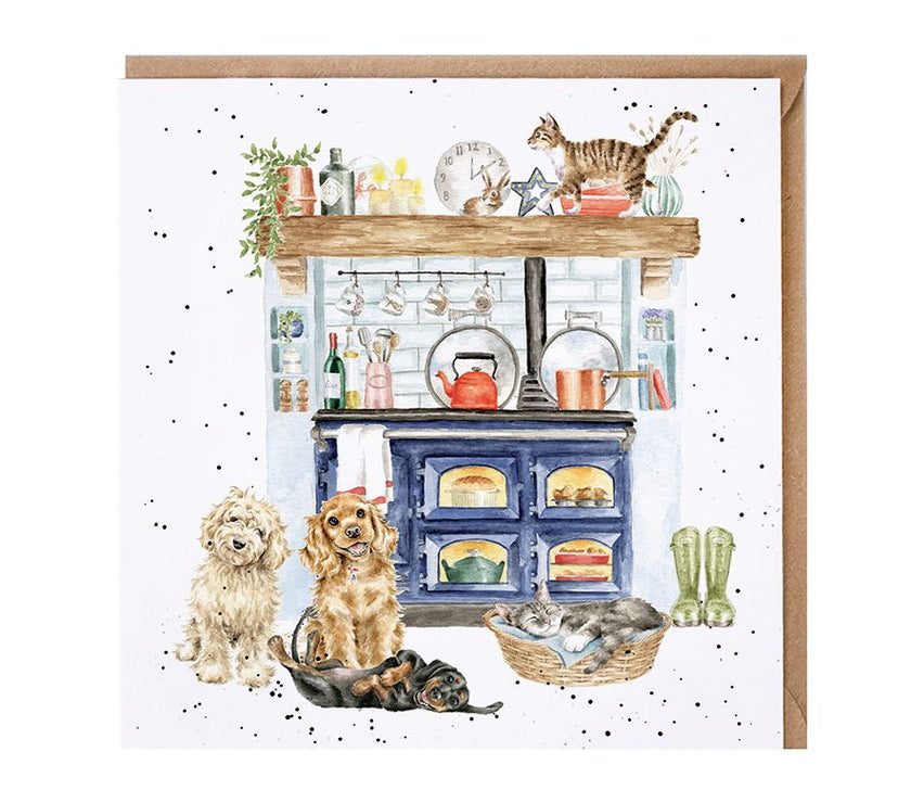 Country Kitchen Birthday Card