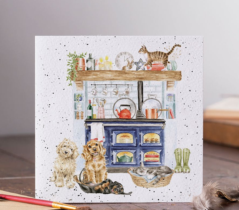 Country Kitchen Birthday Card