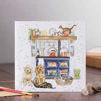 Country Kitchen Birthday Card