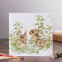 Spring Hares Card