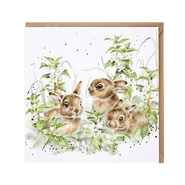 Spring Hares Card